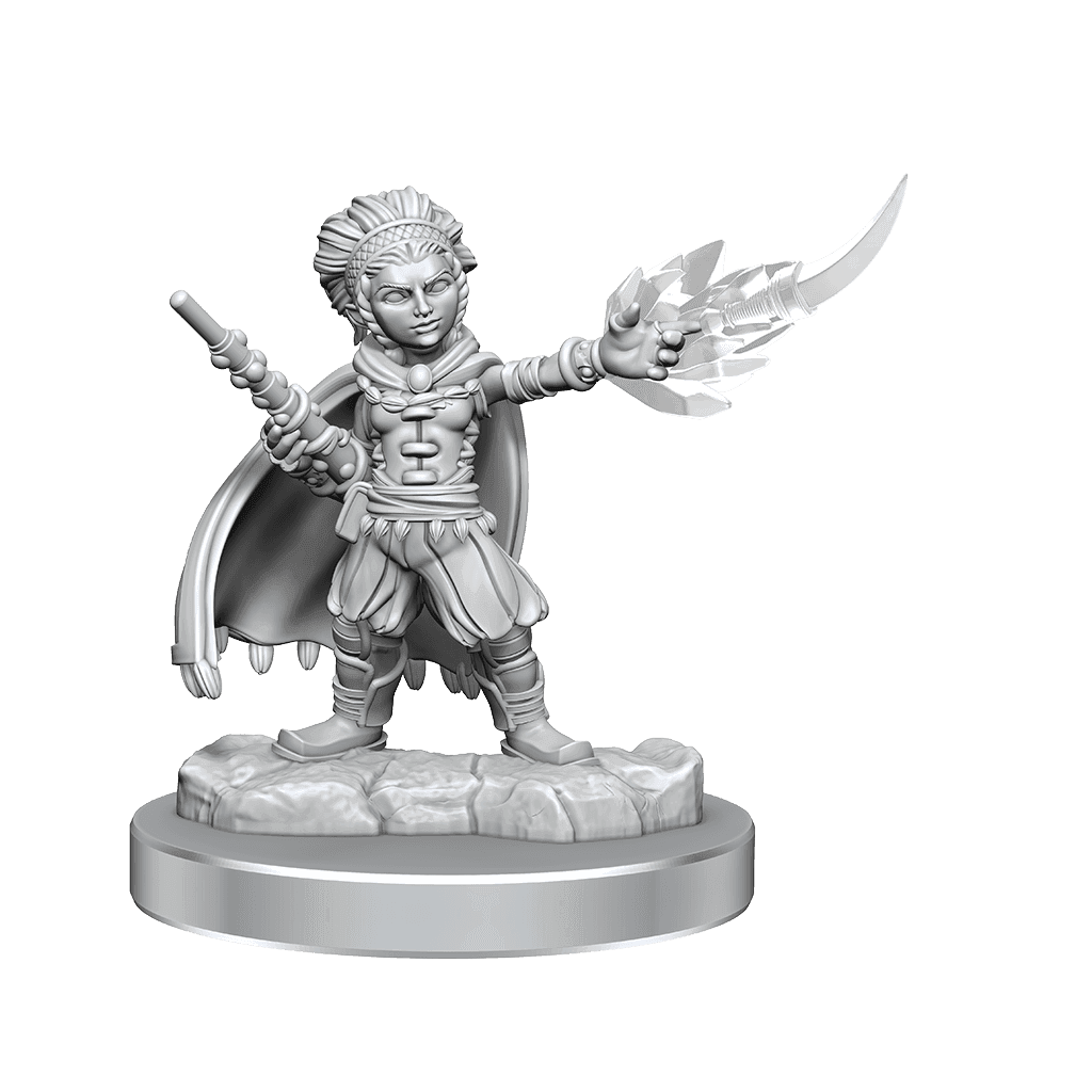 D&D: Nolzur's Marvelous Miniatures - Halfling Wizards - 