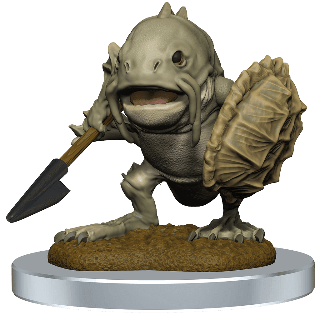 D&D: Nolzur's Marvelous Miniatures - Locathah & Seal - 