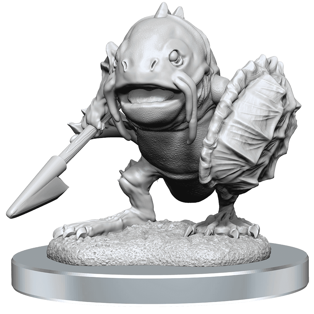 D&D: Nolzur's Marvelous Miniatures - Locathah & Seal - 