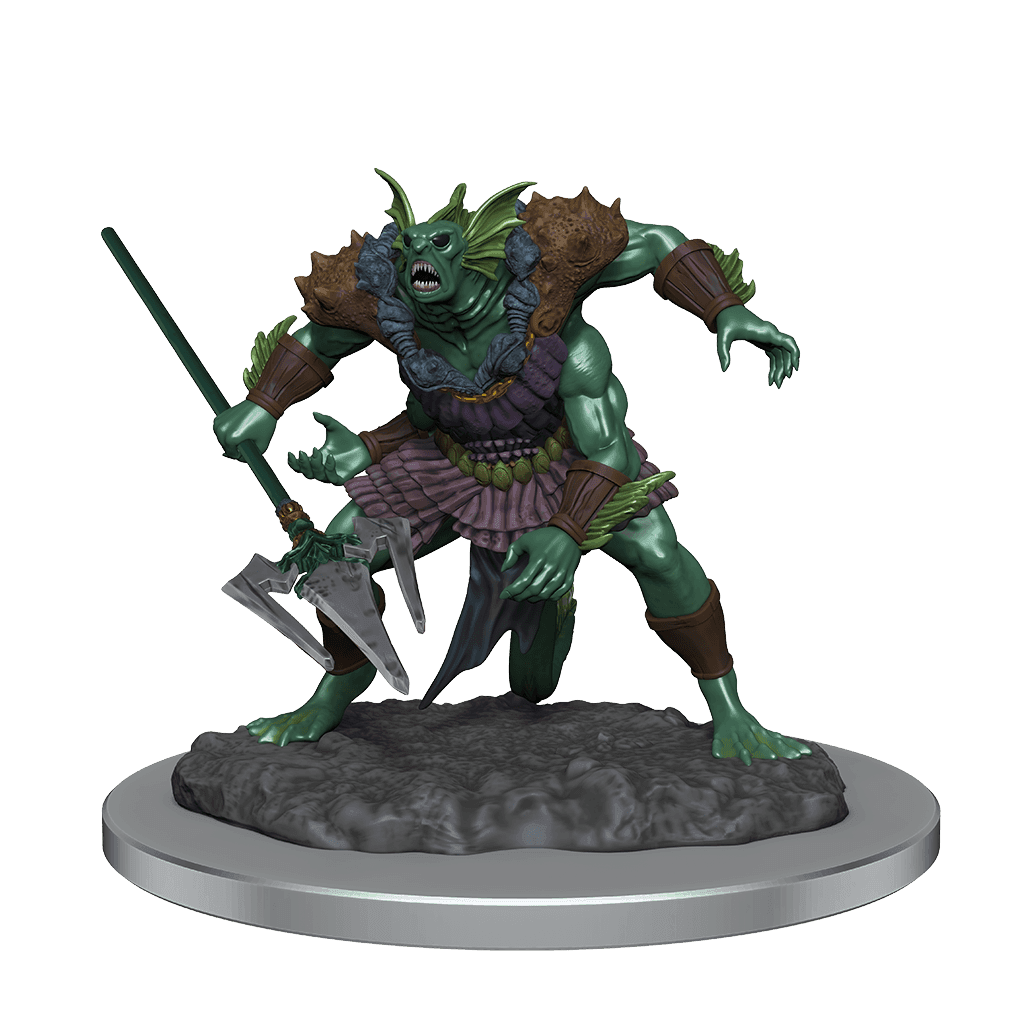 D&D: Nolzur's Marvelous Miniatures - Sahuagin Baron - 