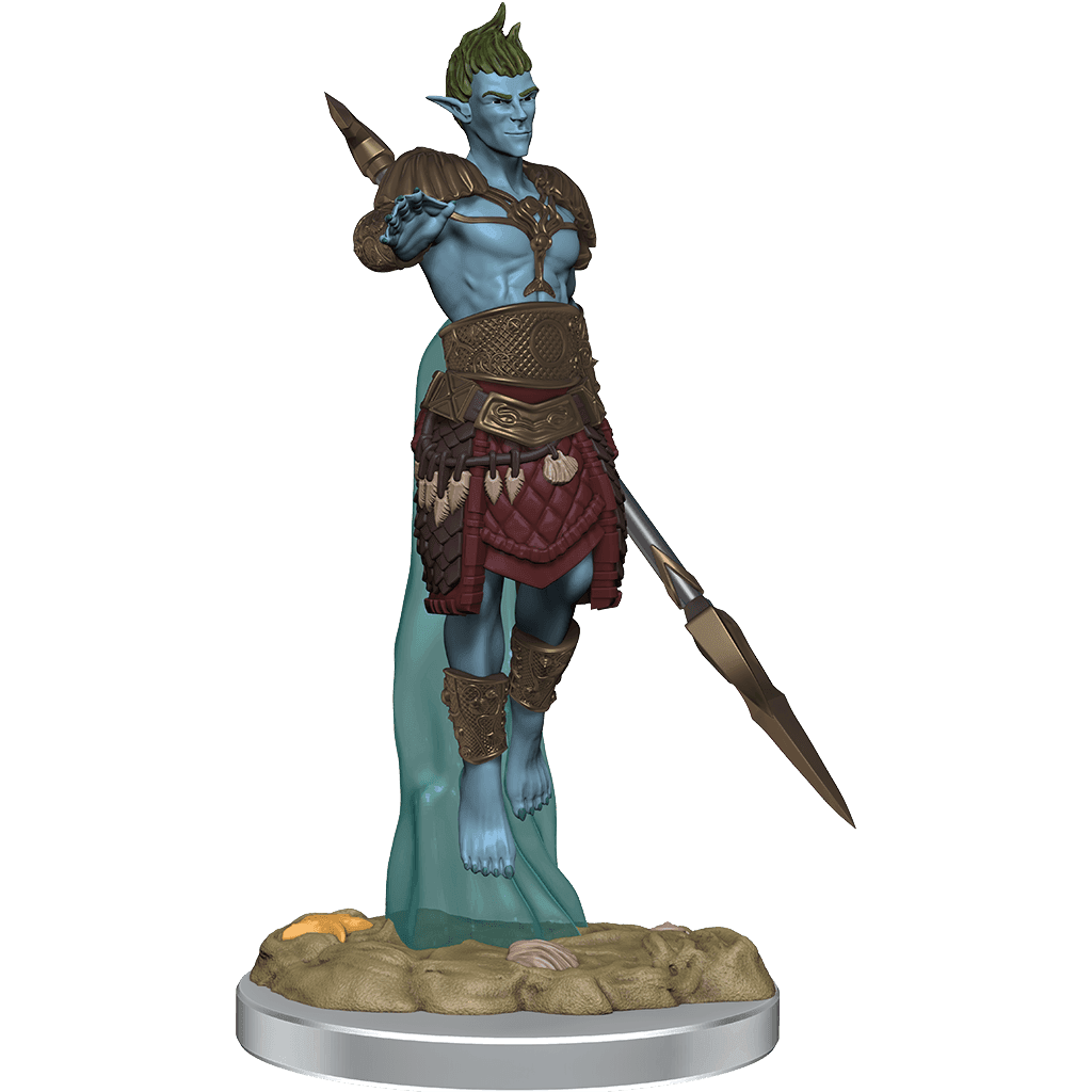 D&D: Nolzur's Marvelous Miniatures - Sea Elf Fighters - 