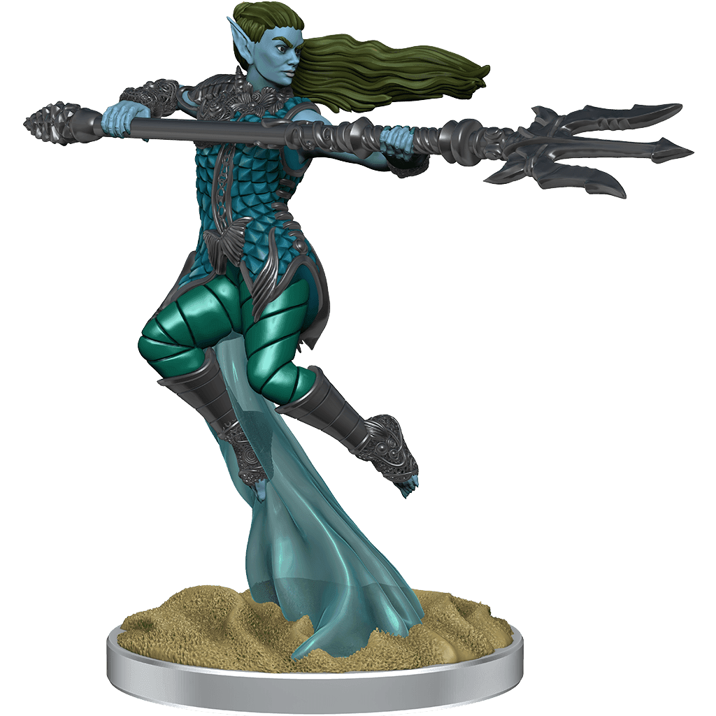 D&D: Nolzur's Marvelous Miniatures - Sea Elf Fighters - 