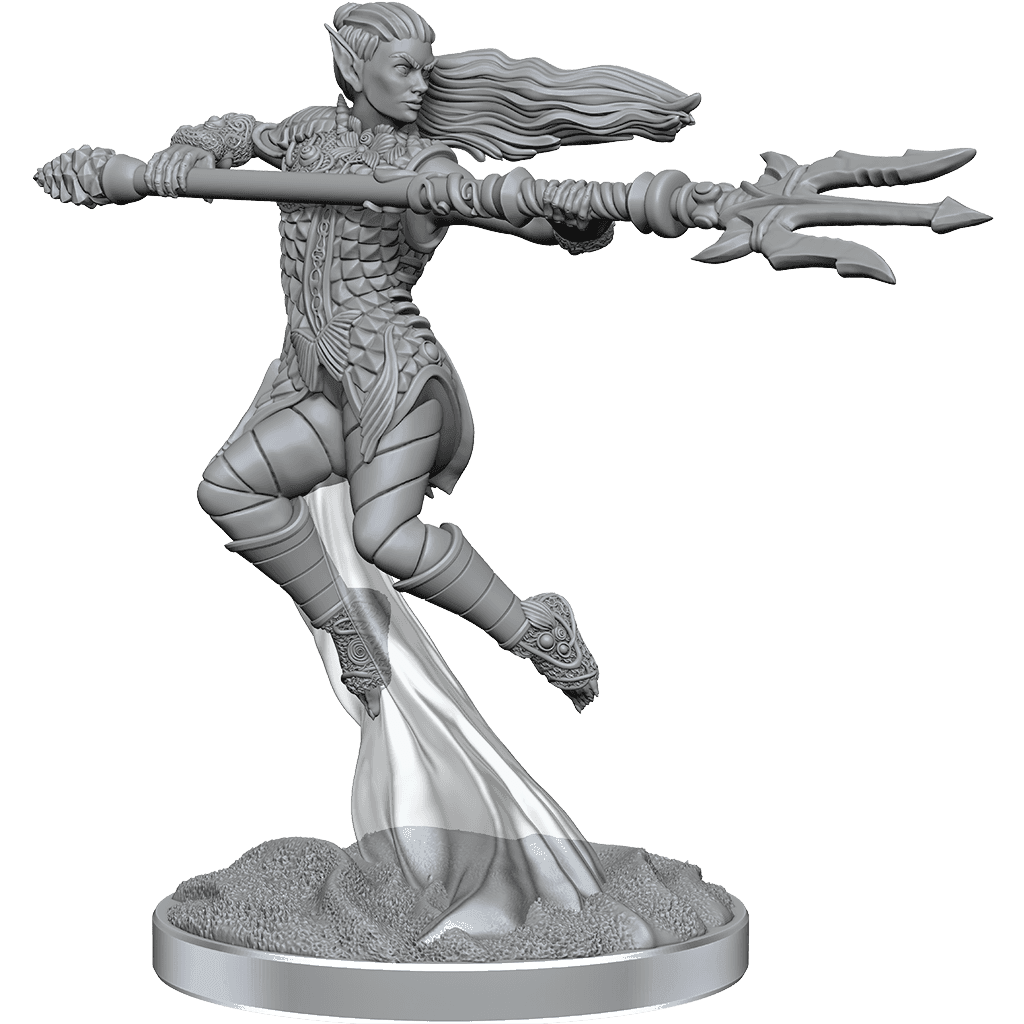 D&D: Nolzur's Marvelous Miniatures - Sea Elf Fighters - 