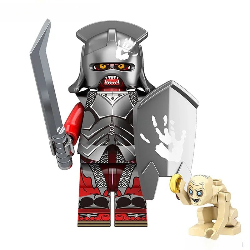 Uruk-hai from Lord of The Rings Lego Minifigures Custom Toys 4