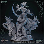 Urushulga of the Voiceless Deep (Sea Witch Epic Boss) - Monster Face