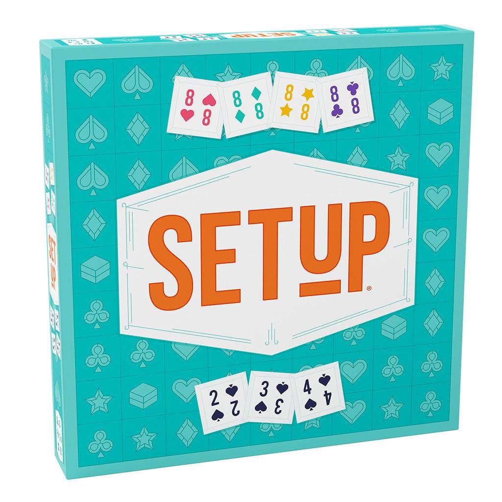 SetUp - Innovative Rummy-Genre Game with Sets in All Directions - 