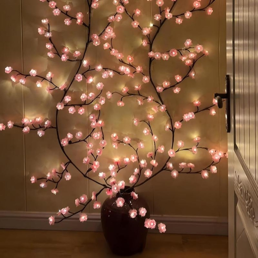 USB Powered Cherry Blossom Branch Lights 96LEDs String Lights