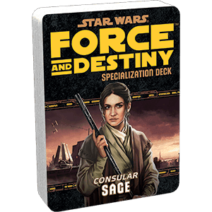 Star Wars: Force and Destiny: Sage Specialization Deck - 
