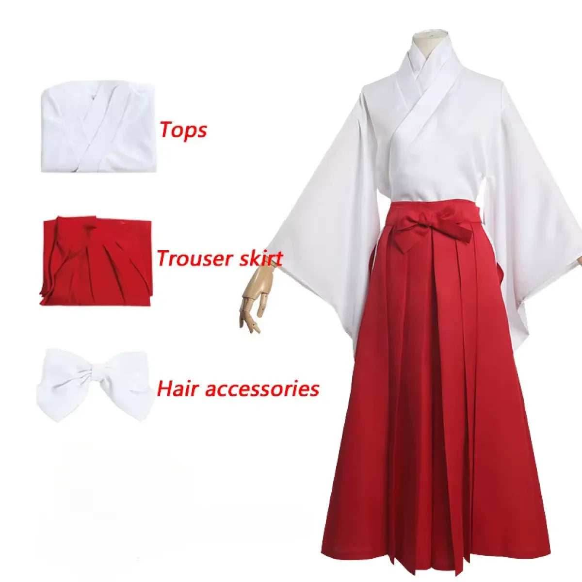 Utahime Iori Cosplay Costume – Jujutsu Kaisen Kimono with Wig Set - S / Costume Only