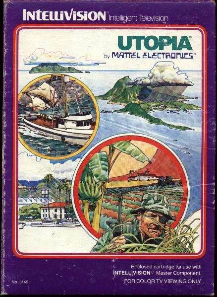 Utopia (Intellivision) - Game Manual Only