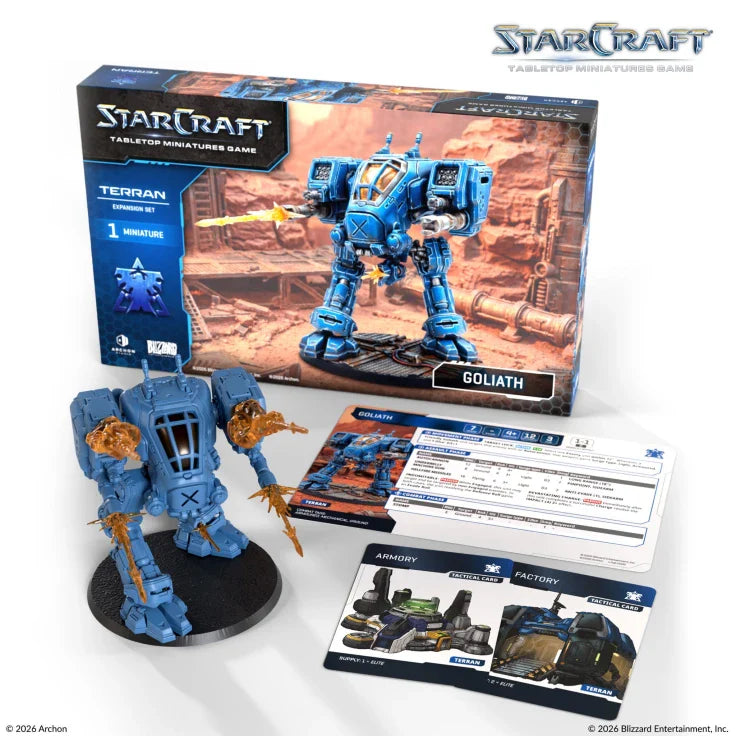 StarCraft The Miniatures Game: Terran: Goliath Expansion Set
