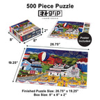 Americana - 4th of July 500 Piece EZ Grip Jigsaw Puzzle