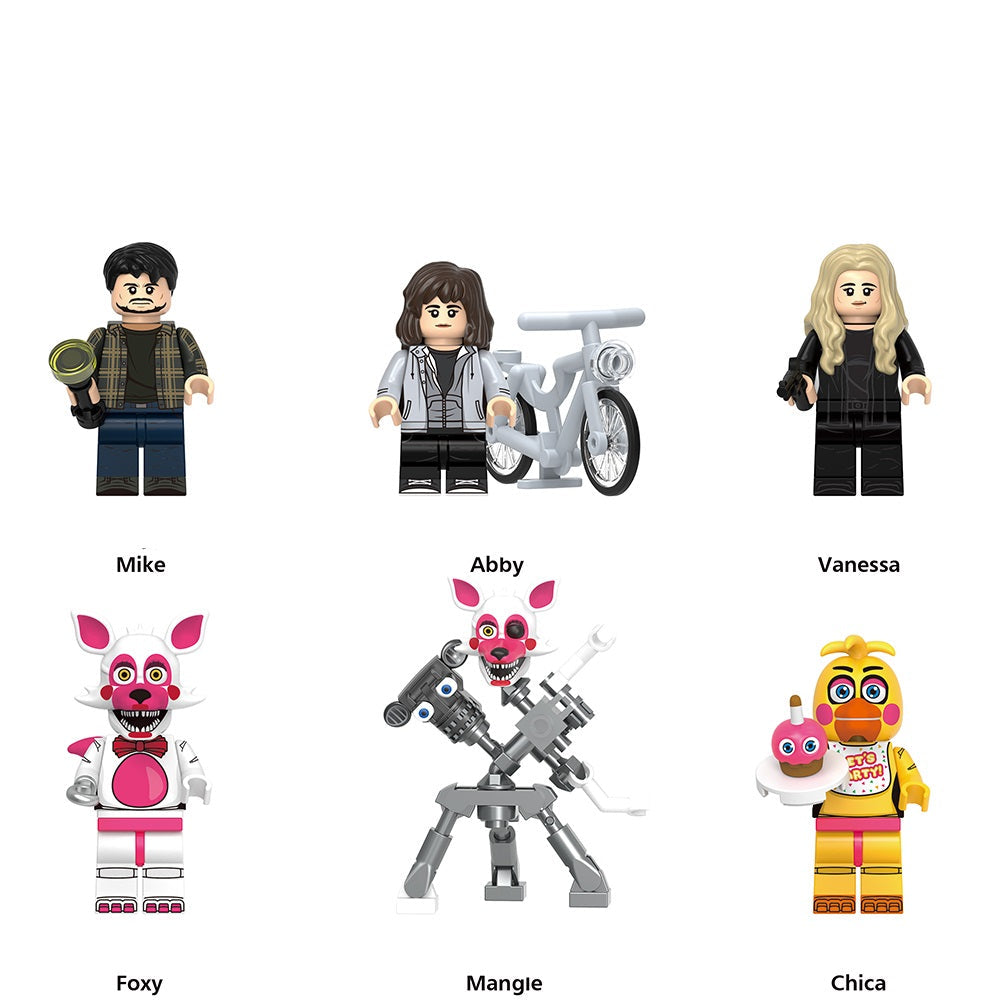 Five Nights at Freddy’s Minifigure Set of 6