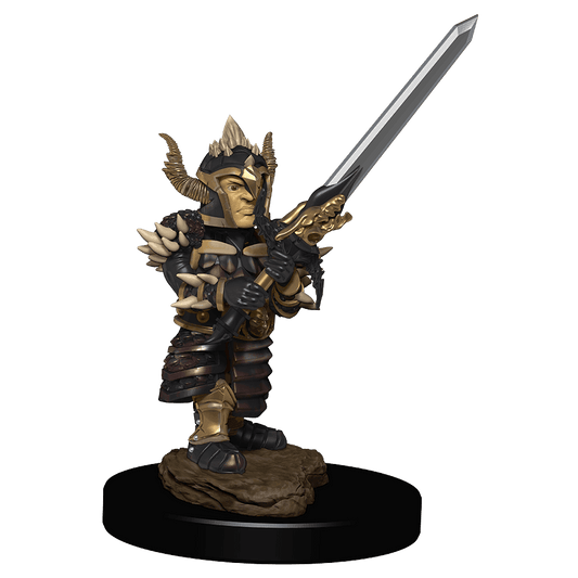 D&D: Icons of the Realms - Halfling Fighter Male - 