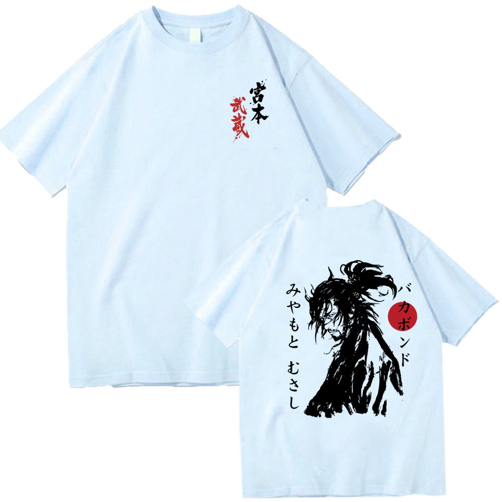 Vagabond Miyamoto Musashi short-sleeved women's T-shirt summer