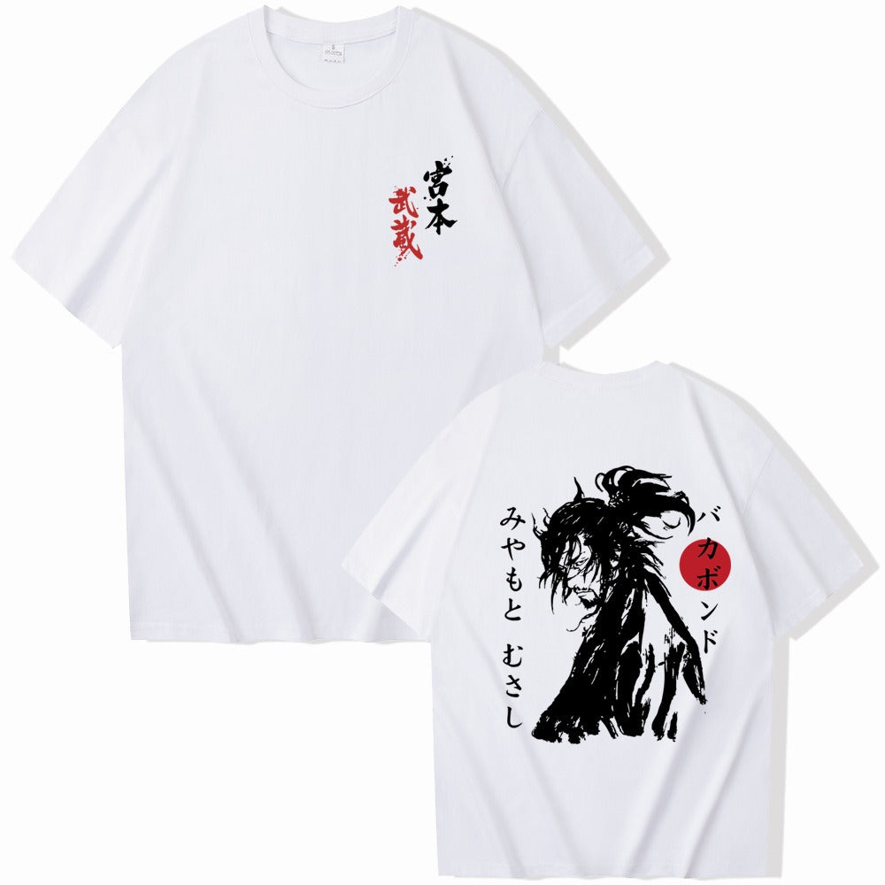 Vagabond Miyamoto Musashi short-sleeved women's T-shirt summer