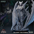 Valicent the Eternal Queen (Female Winged Tiefling Noble) - Winged