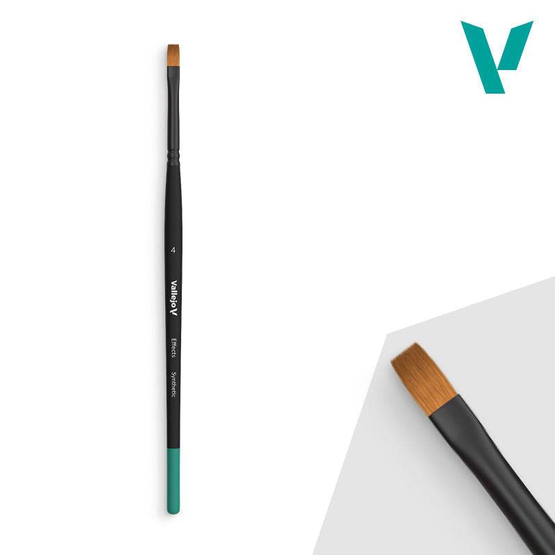 Hobby Brushes: Effects - Synthetic - Size 4 - 
