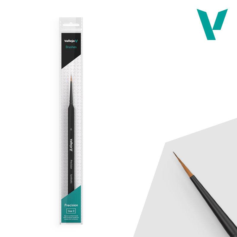 Hobby Brushes: Precision - Synthetic - Size 0 - 