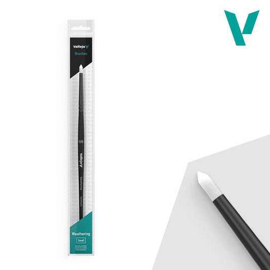 Hobby Brushes: Round Weathering - Synthetic - Small - 