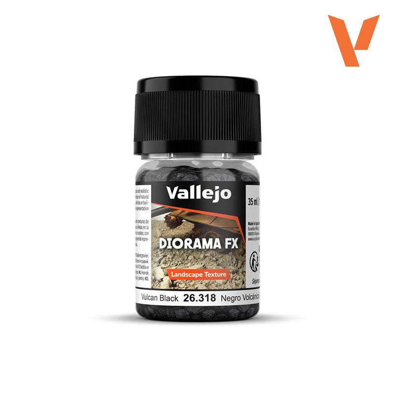 Diorama FX: Landscape Texture - Vulcan Black - 2-5mm - 