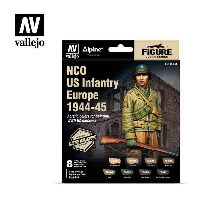 Figure Color Series: NCO US Infantry Europe 1944-45 - 
