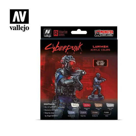Cyberpunk Red Paint Set: Lawmen - 