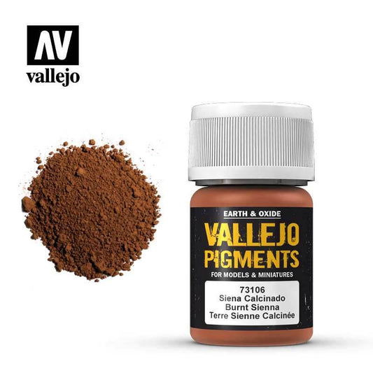 Vallejo Pigments: Burnt Sienna - 