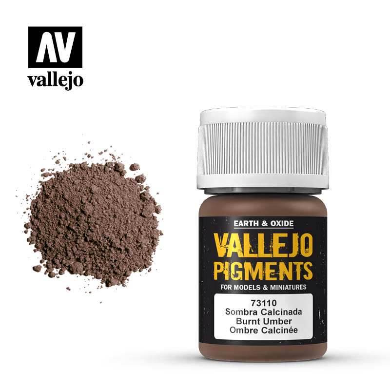 Vallejo Pigments: Burnt Umber - 