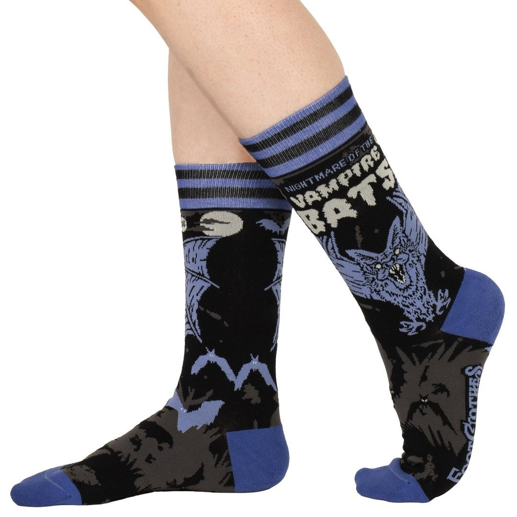 Retro Horror Crew Sock Pack  | 4 Designs