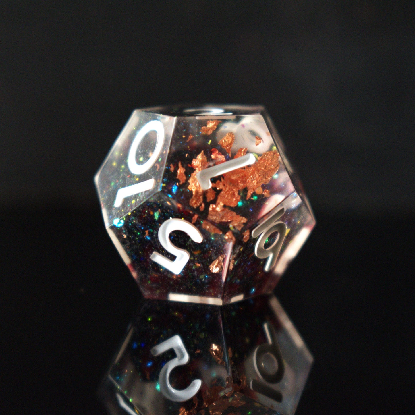 Vampiric Touch Sharp-Edged Resin Dice Set