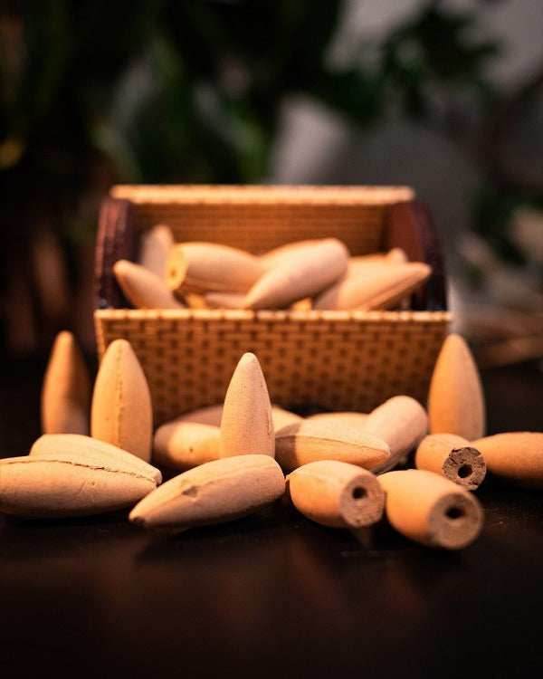 Backflow Incense Cone - Set Lemon (50 pcs) - 