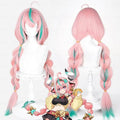 Varesa Genshin Cosplay Costume Set – Kawaii Skirt Wig Tail Outfit - Wig Only / XXL