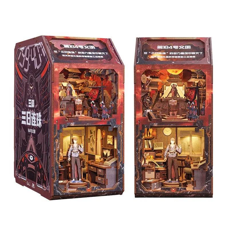Book Nook Wizardi Miniature - Suns in Conjunction Roombox Kit - 