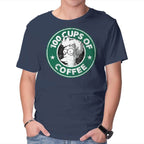 100 Cups of Coffee - Mens / Navy / S
