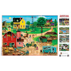 Americana - After the Chores 500 Piece EZ Grip Jigsaw Puzzle
