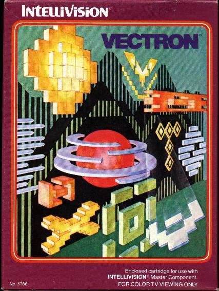 Vectron (Intellivision) - Game Manual Only