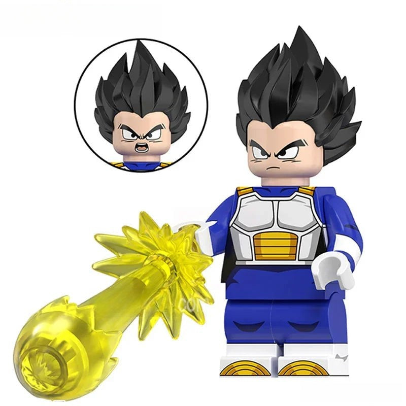 Vegeta Dragon Ball Z Super Lego Minifigures Best Custom Anime Toys 6