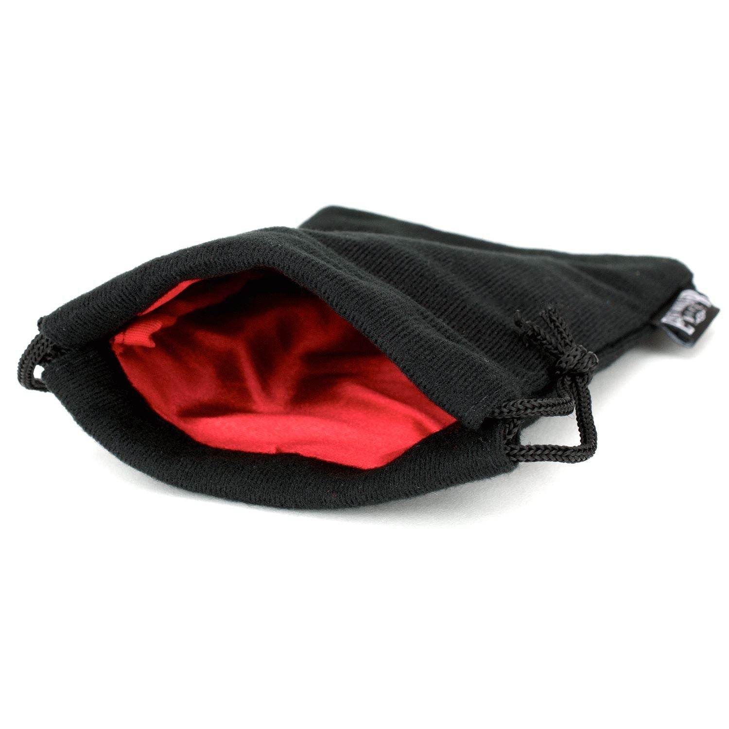Velvet Black Dice Bag With Satin Interior 5x8 In - Multiple Colors Available - Role-Players