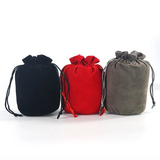 Velvet Drawstring Bags for Board Game Dice, In 6x5.5 Inch Size, Perfect for Gifting, Jewelry Packing, and Storag