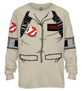 Venkman Long Sleeve Costume T-Shirt With Back Print - S