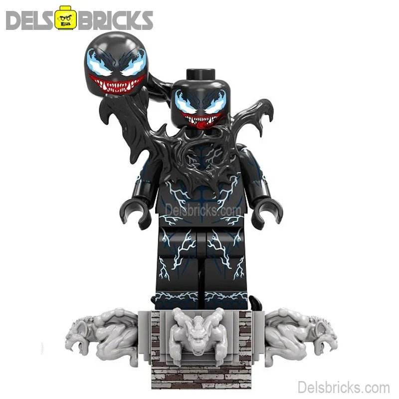 Venom 3 Lego Minifigures Custom Toys Spider-Man Marvel MCU - 