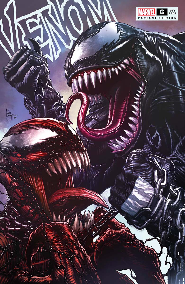 Venom 6 Unknown Comics Mico Suayan Exclusive Var (03/09/2022)