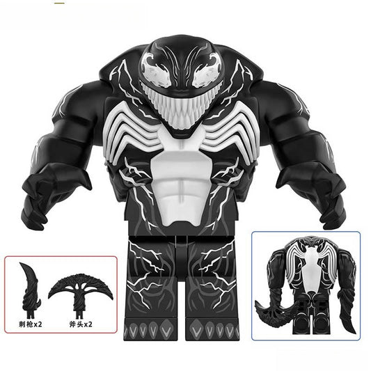 Venom from Spider-Man Lego Minifigures Custom Toys 5