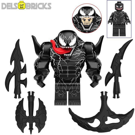 Venom from Spider-Man NEW Lego Minifigures Custom Toys - 