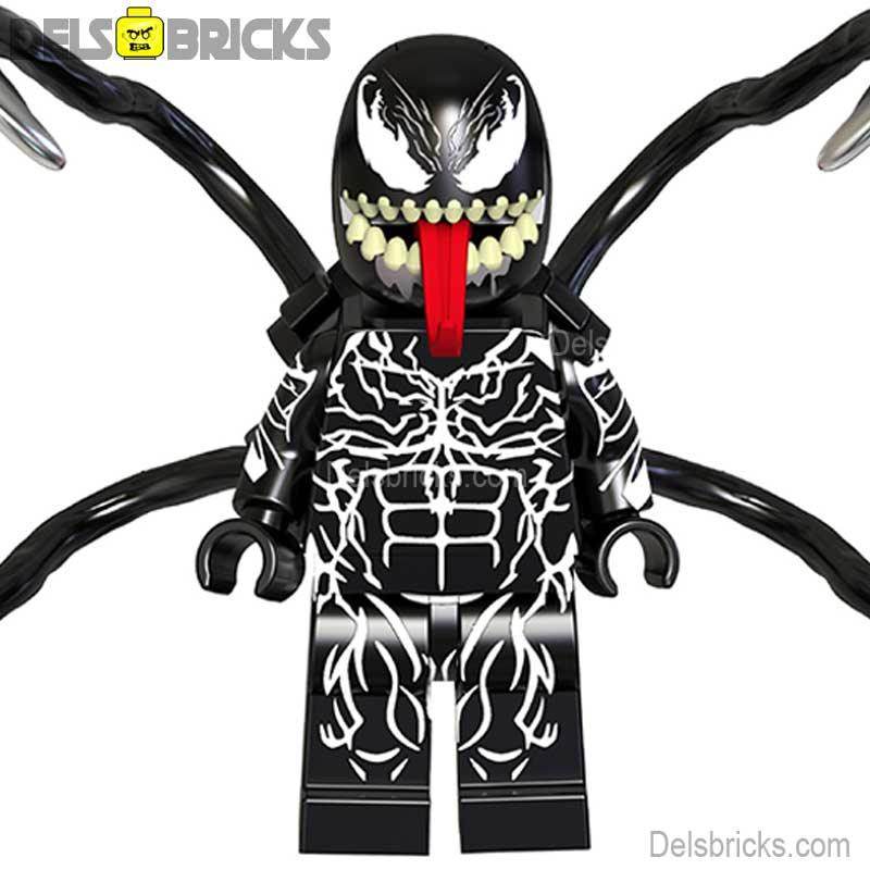 Venom Spider-Man villain Lego Minifigures Custom Toys 2 - 