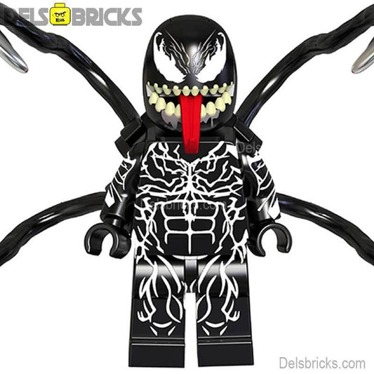 Venom Spider-Man villain Lego Minifigures Custom Toys 2 - 