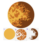 Venus Planet Wall Mural Stencil Set