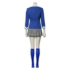 Veronica Sawyer Cosplay Costume – Heathers the Musical Skirt Suit - Blue / S