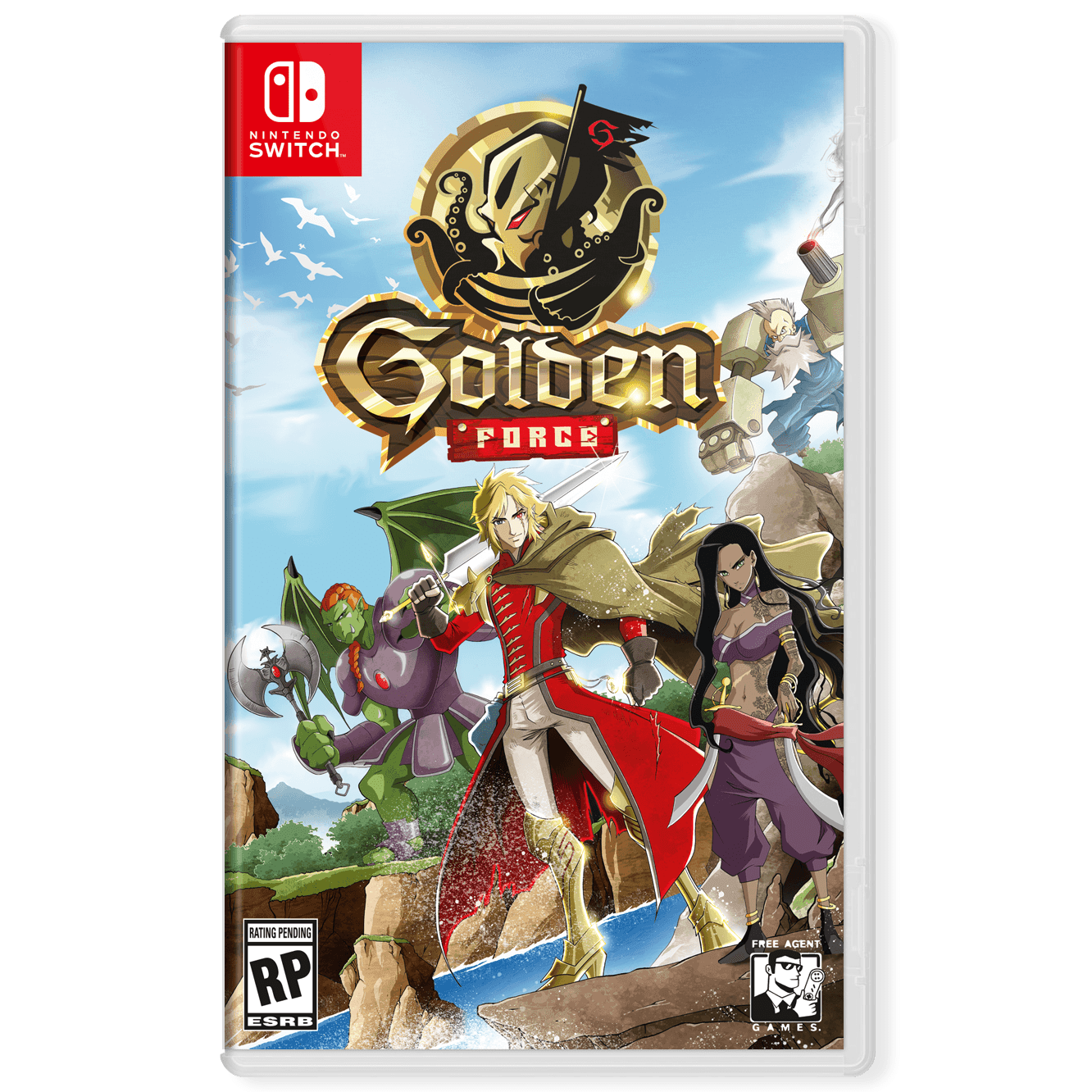 Golden Force (Nintendo Switch) - Game Manual Only